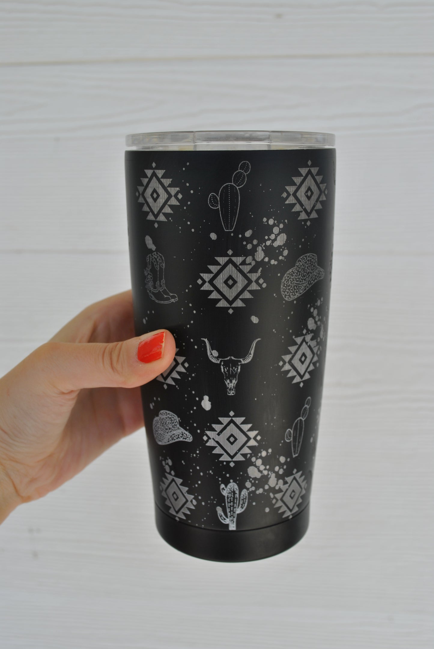 Western Distressed Tumbler