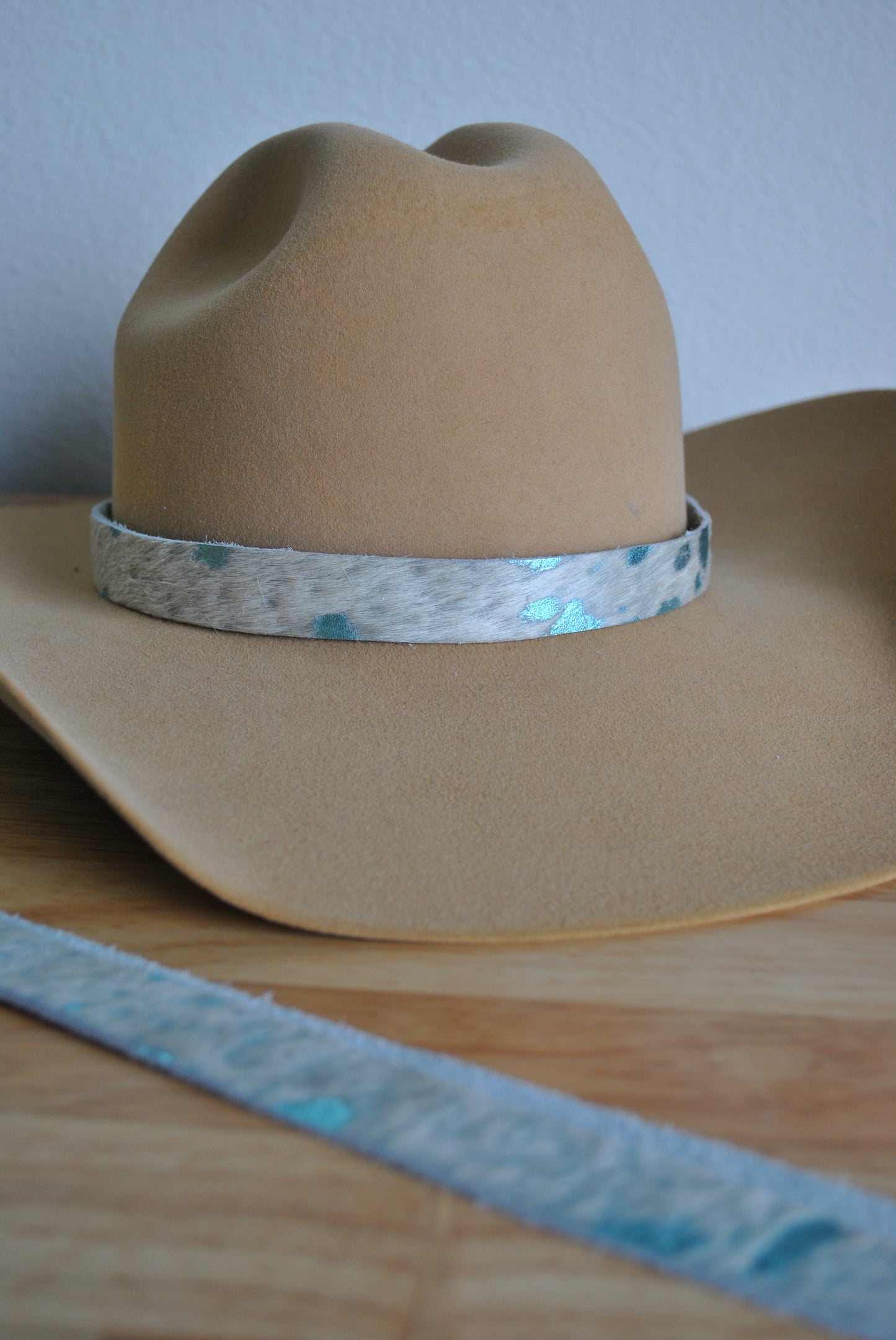 Cowhide Hat Band