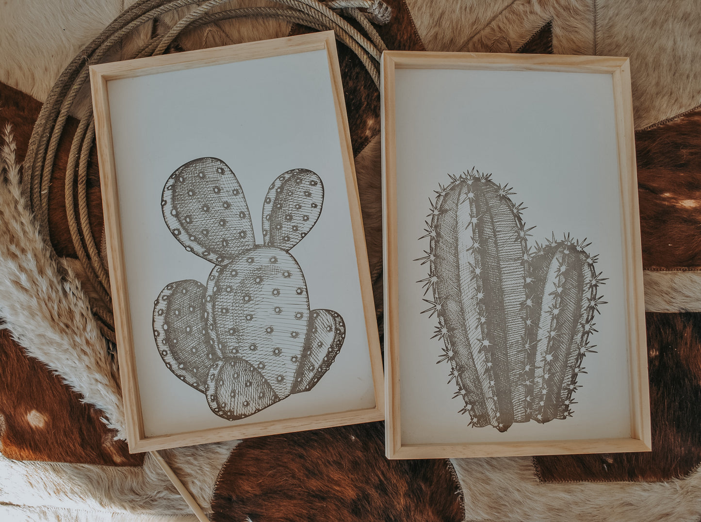 Cactus Sign (Set)