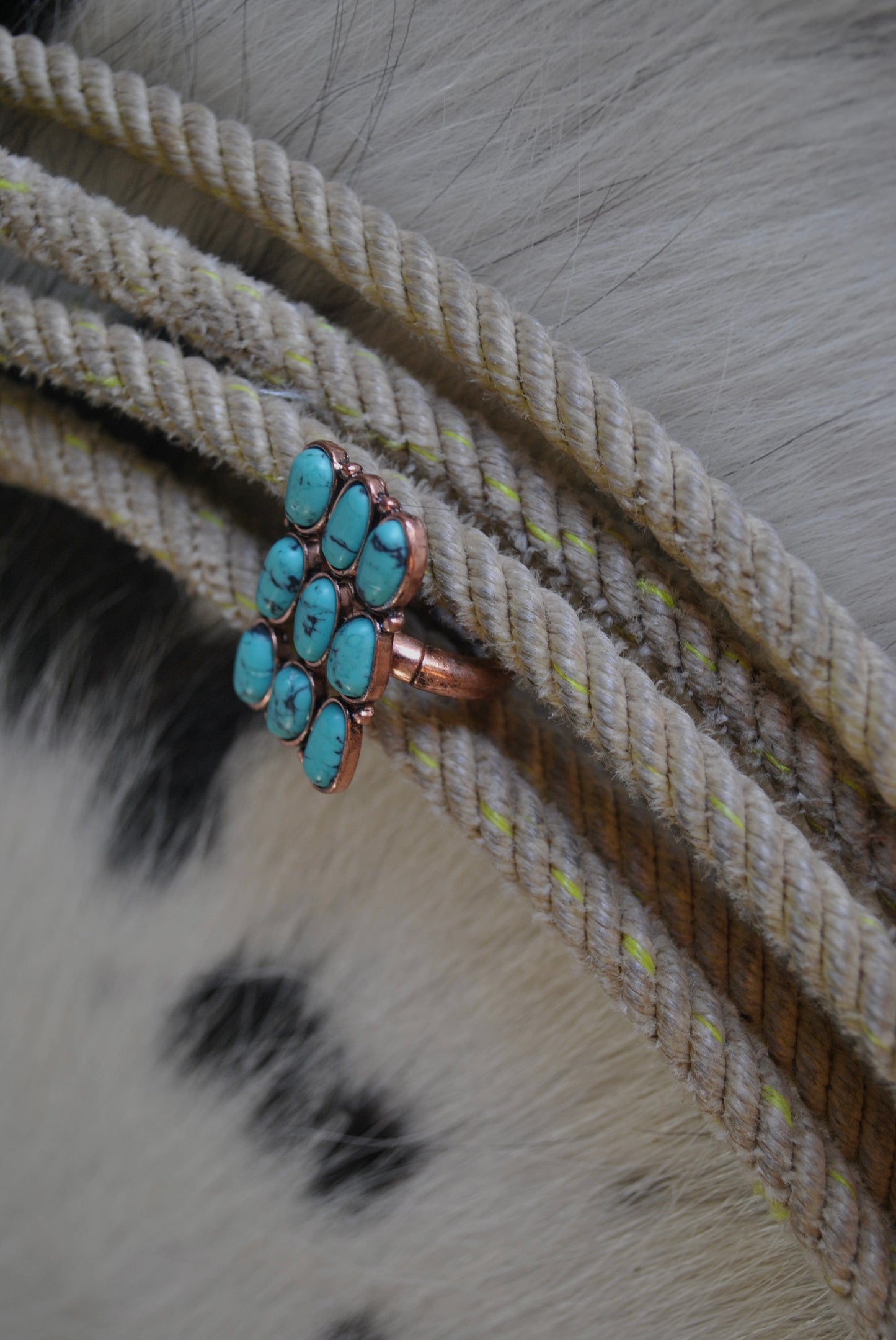 Turquoise Adjustable Ring